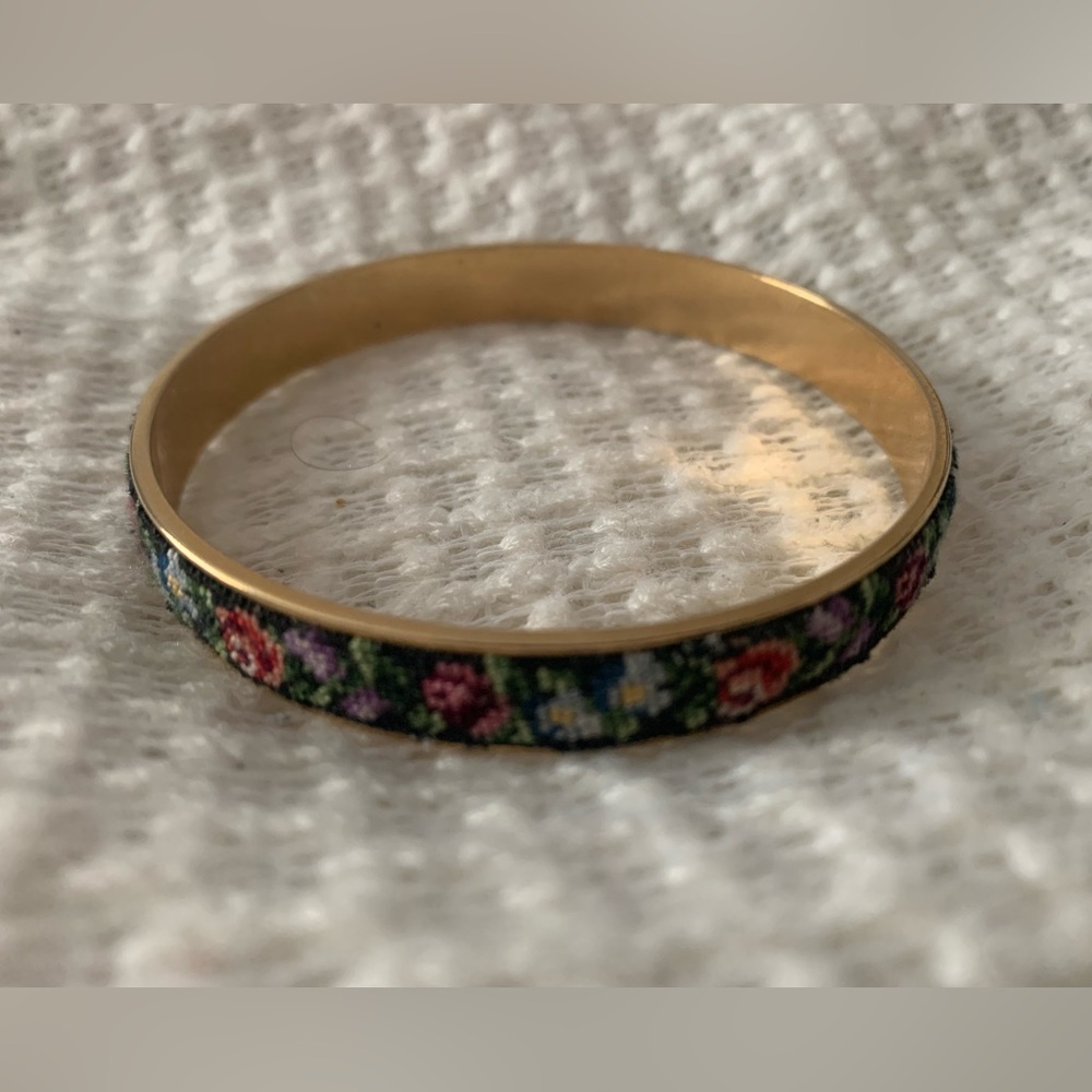Needlepoint Vintage Bangle